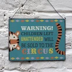 Rex London Décor Warning! Children To The Circus