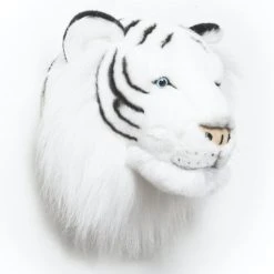 Wild & Soft Décor Wall Trophy White Tiger