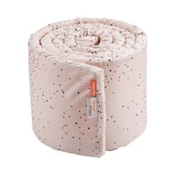 Done By Deer Linen Cot Bumper Dreamy Dots